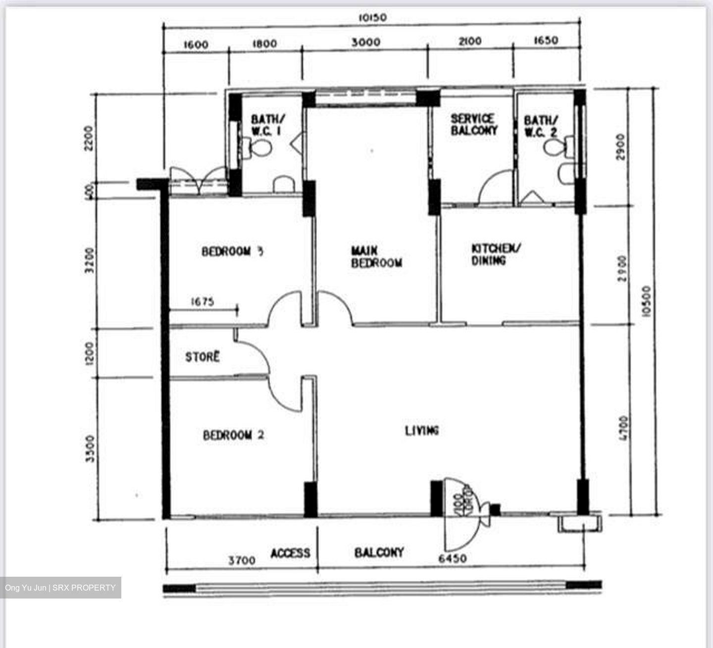 Blk 613 Woodlands Avenue 4 (Woodlands), HDB 4 Rooms #584004071